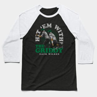 Zach Wilson New York J Griddy Celebration Baseball T-Shirt